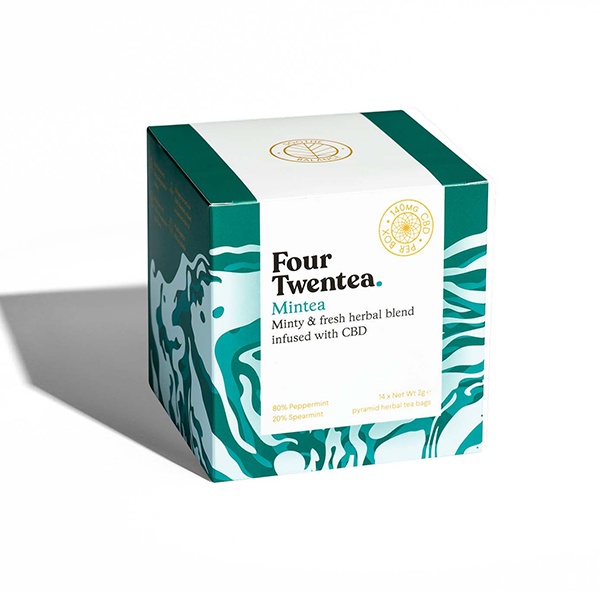 Four Twentea Mint 10mg CBD Tea - Mintea