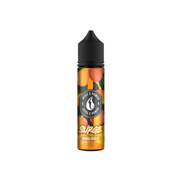 0mg Juice N Power Shortfills 50ml (70VG/30PG)