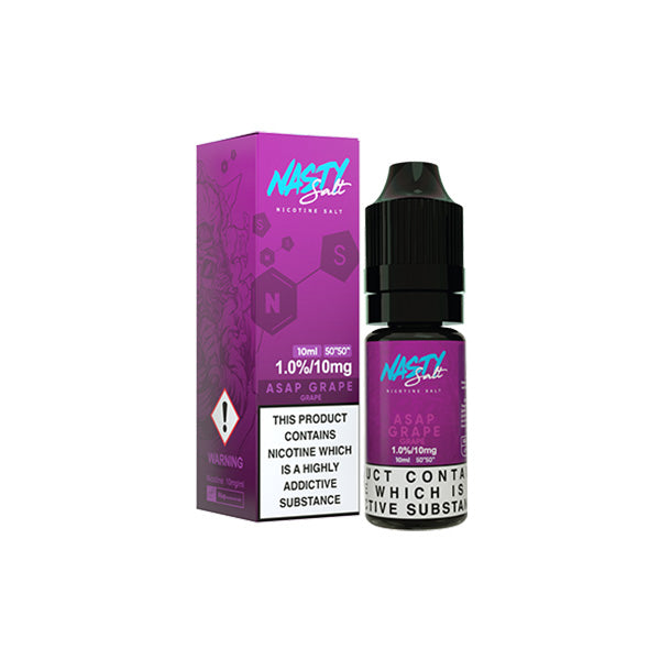 20mg Nasty Salts 10ml Nic Salts (50VG/50PG)