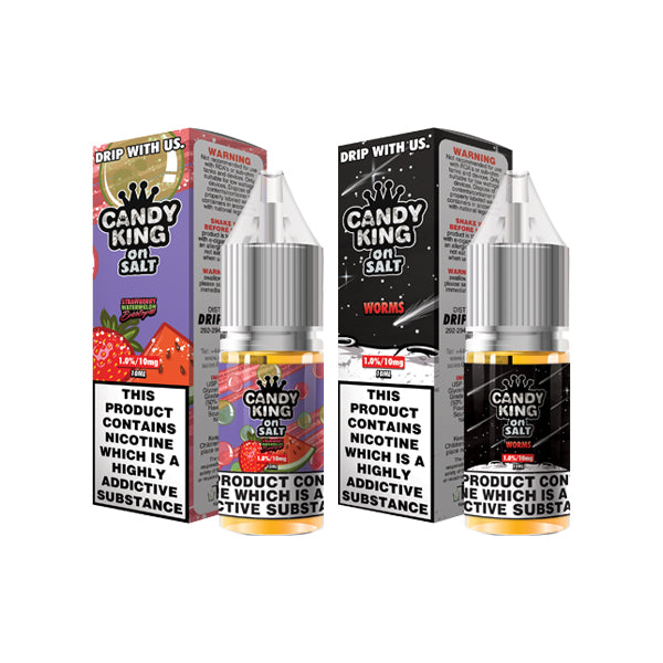 20mg Candy King Salts By Drip More 10ml Nic Salts (50VG/50PG)