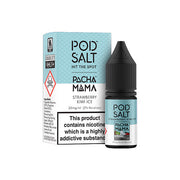 11mg Pod Salt Fusions 10ml Nic Salt (50VG/50PG)