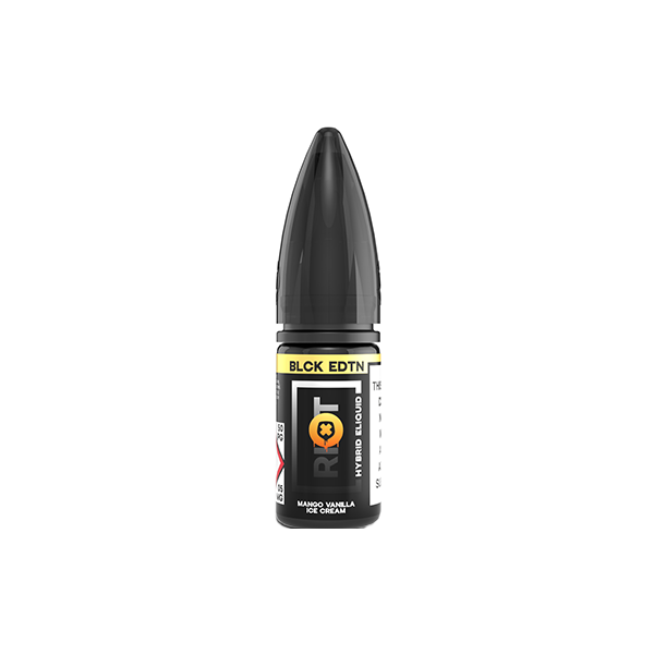 10mg Riot Squad Black Edition V2 Nic Salts 10ml (50VG/50PG)