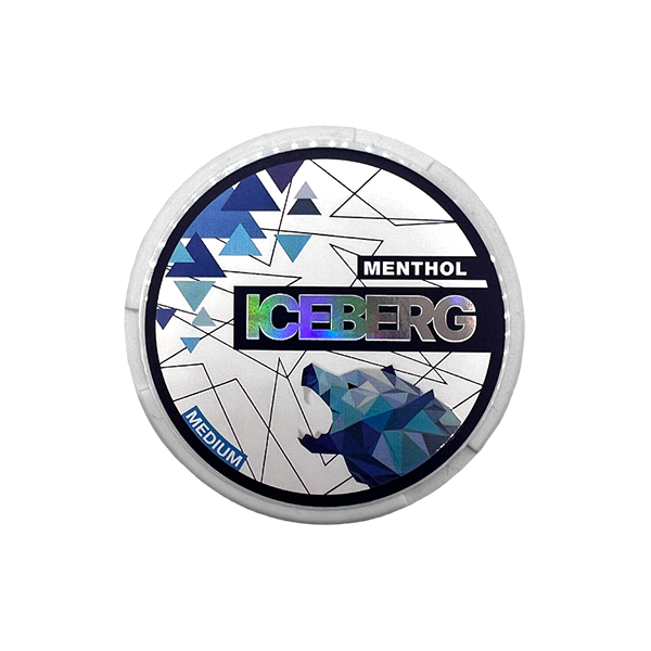 20mg Iceberg Menthol Nicotine Pouches - 20 Pouches