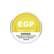 6mg EGP Nicotine Pouches - 20 Pouches