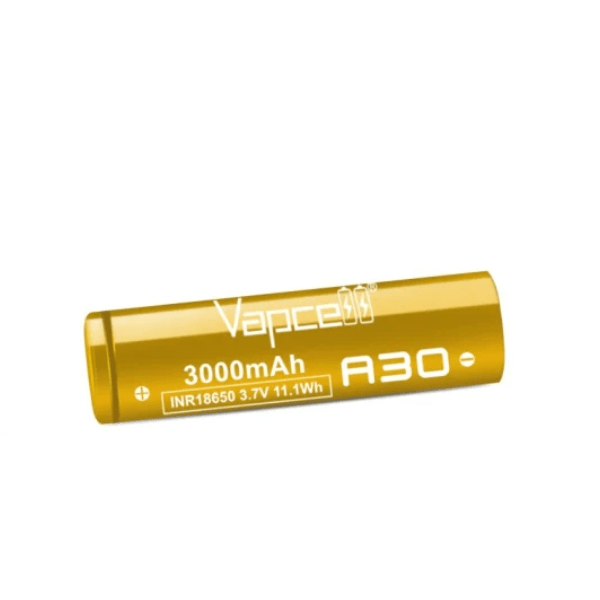 VapCell A30 18650 3000mAh Battery