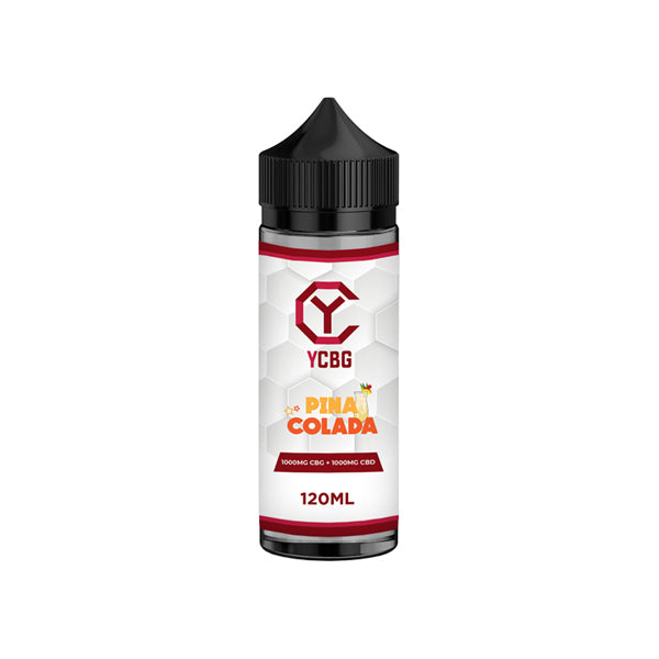 yCBG 1000mg CBD + 1000mg CBG E-liquid 120ml (BUY 1 GET 1 FREE)