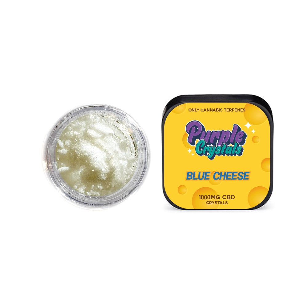 Purple Crystals by Purple Dank 1000mg CBD Crystals - Blue Cheese (BUY 1 GET 1 FREE)