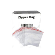 Zipper Branded 40mm x 30mm Clear Baggies