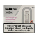 SKE Crystal Pro Pre Filled Pods 20mg 2 Pack Cotton Candy Bubblegum
