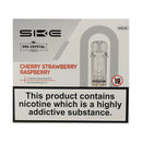 SKE Crystal Pro Pre Filled Pods 20mg 2 Pack Cherry Strawberry Raspberry