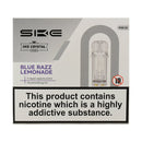 SKE Crystal Pro Pre Filled Pods 20mg 2 Pack Blue Razz Lemonade