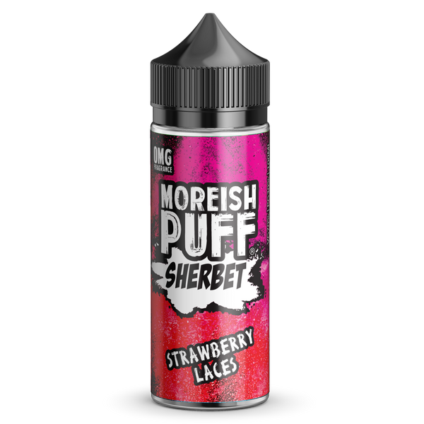 Moreish Puff Sherbet Strawberry Laces